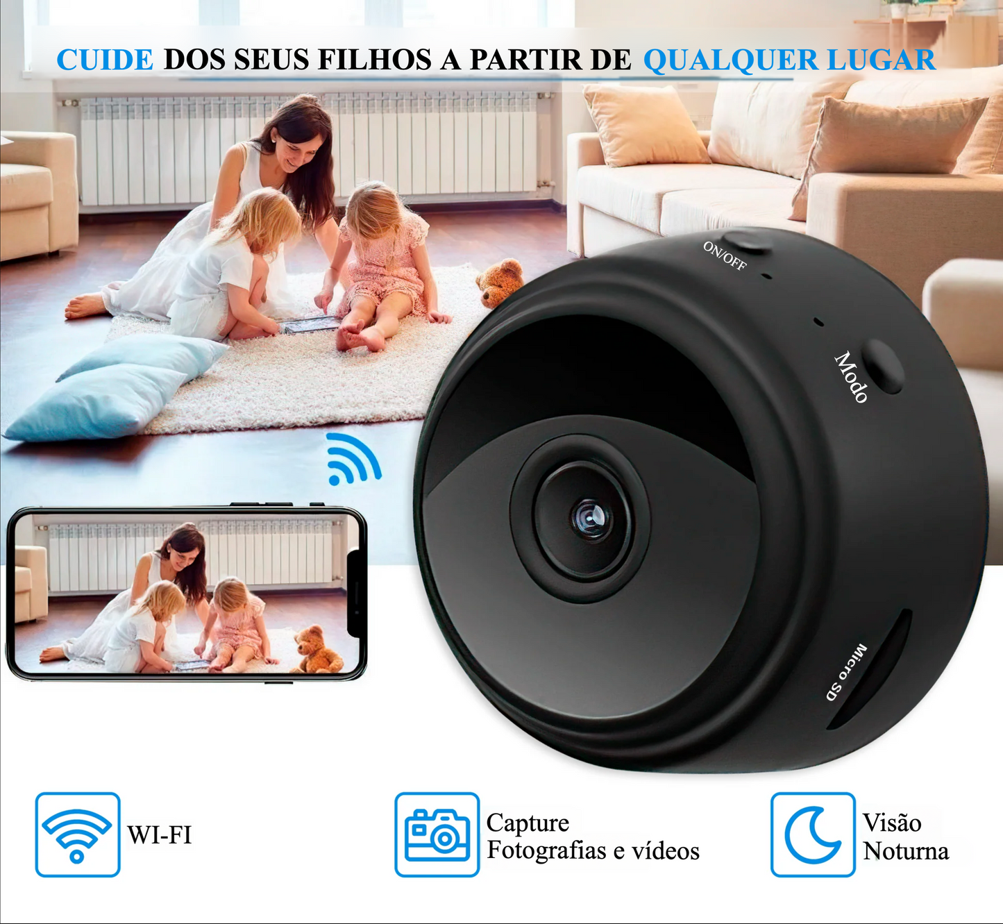 Mini Câmara Espiã