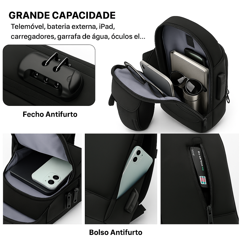 Mochila Antifurto